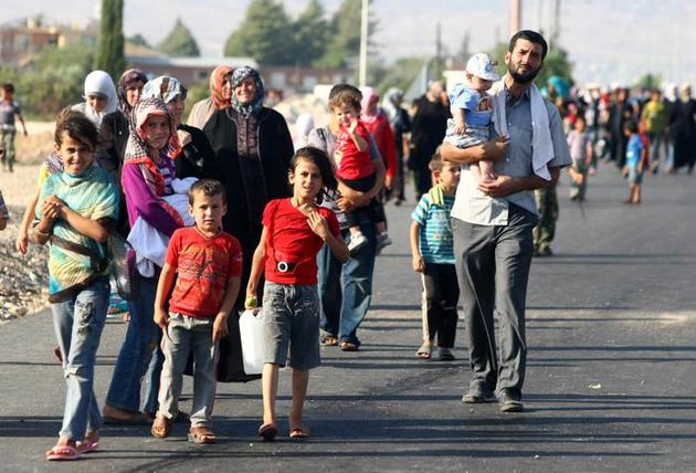 Поток сирийских беженцев повернулся вспять