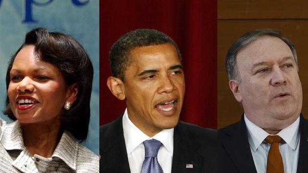 Как Райс, Обама и Помпео по очереди оправдали внешнюю политику США на Ближнем Востоке