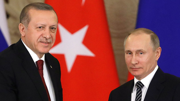 Анкара назвала тему переговоров Путина и Эрдогана