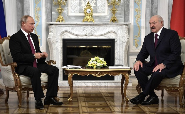 Песков: Путин и Лукашенко условились в ближайшее время встретиться