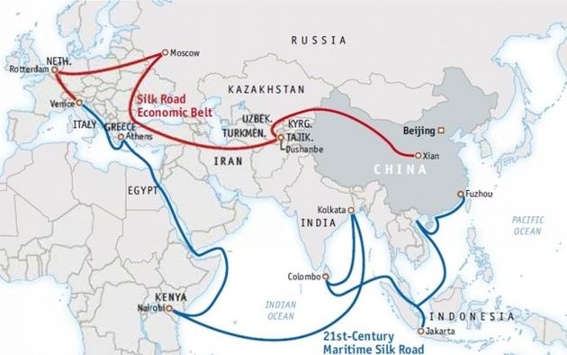 Иран готов сотрудничать с Китаем по проекту "Один пояс, один путь"