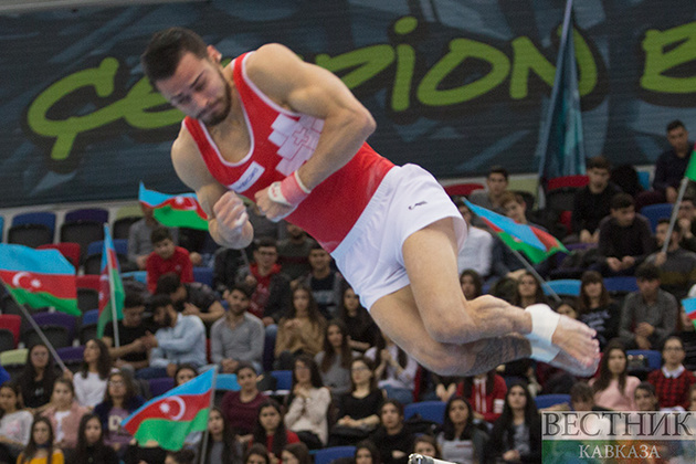 Финалы Кубка мира по спортивной гимнастике в Баку. Первый день