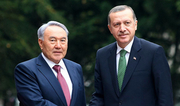 Эрдоган позвонил Назарбаеву
