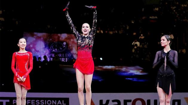 Россиянка Алина Загитова - чемпионка мира по фигурному катанию 