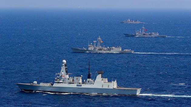 В Черном море завершились совместные маневры кораблей НАТО и Грузии 