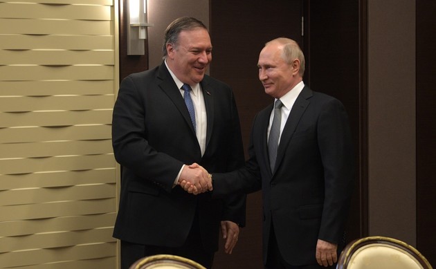 Нарышкин о переговорах Путина и Помпео: неплохая встреча
