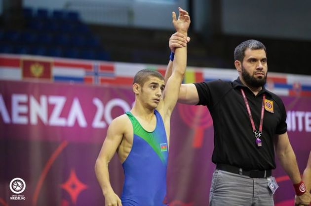 Борец Фарид Садыхлы принес Азербайджану "золото" кадетского первенства Европы