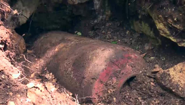 В Керчи обнаружили крупнейший склад боеприпасов времен войны