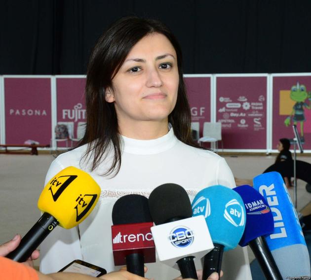 Нурлана Мамедзаде: Азербайджан готов к Чемпионату мира по художественной гимнастике
