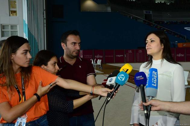 Нурлана Мамедзаде: Азербайджан готов к Чемпионату мира по художественной гимнастике