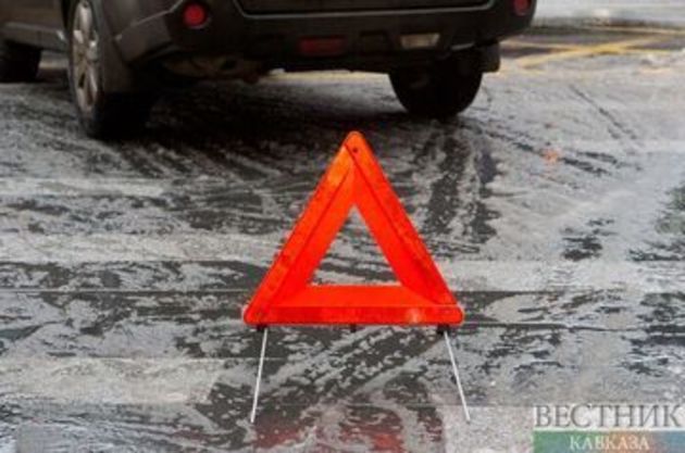 Автоледи устроила аварию с тремя ранеными в Армении