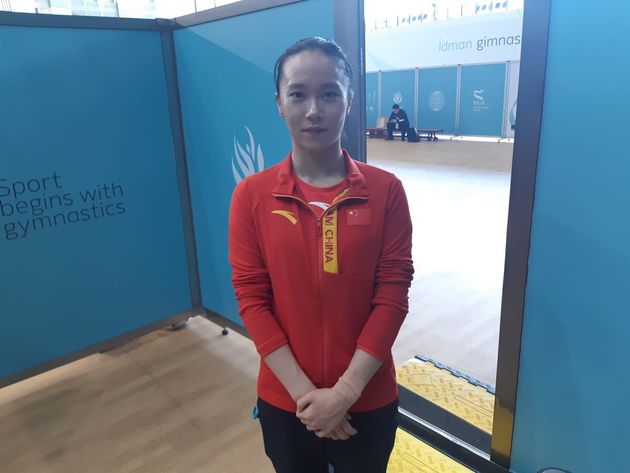 В Баку приятно выступать - китайская гимнастка