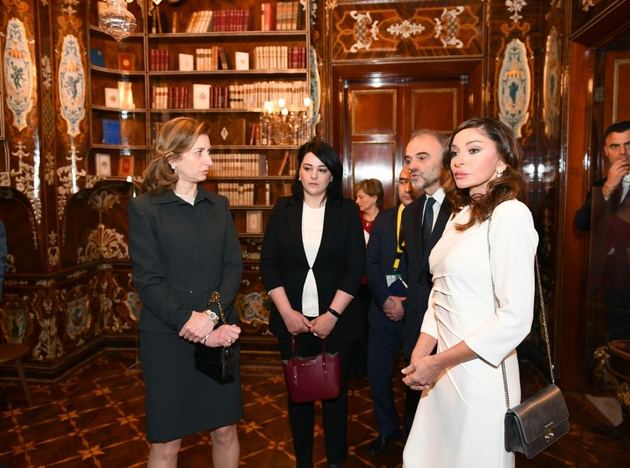 Мехрибан Алиева посетила Квиринальский дворец в Риме