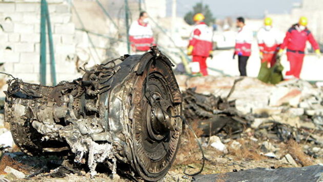 Иран передал Франции для расшифровки самописцы со сбитого украинского самолета