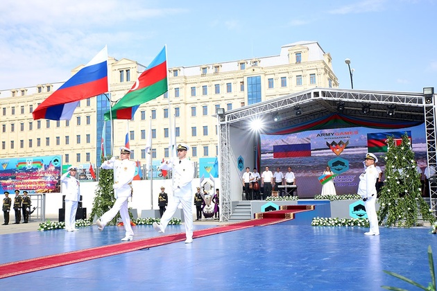 Церемония закрытия конкурса "Кубок моря" прошла в Баку (ВИДЕО)
