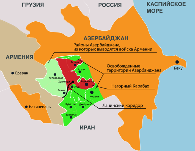 Российские пограничники развернут дополнительные силы на границе Азербайджана и Армении