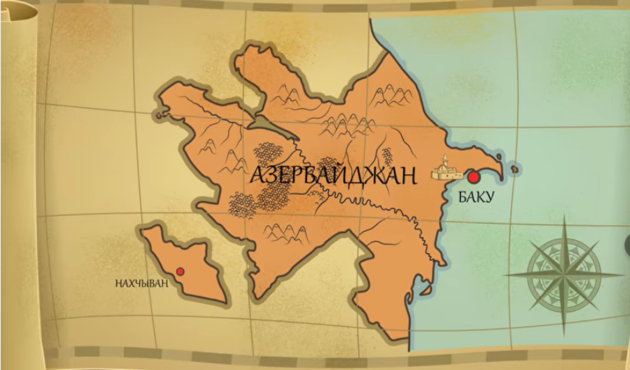 Самый популярный в мире мультсериал "Маша и медведь" выпустил серию об Азербайджане (ВИДЕО)