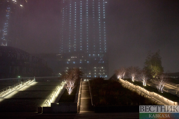 На Москву опустился туман (фоторепортаж)