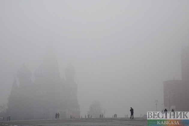 Густой туман возвращается в Москву