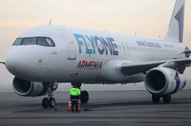 Лайнер FlyOne Armenia так и не отправился в свой первый рейс