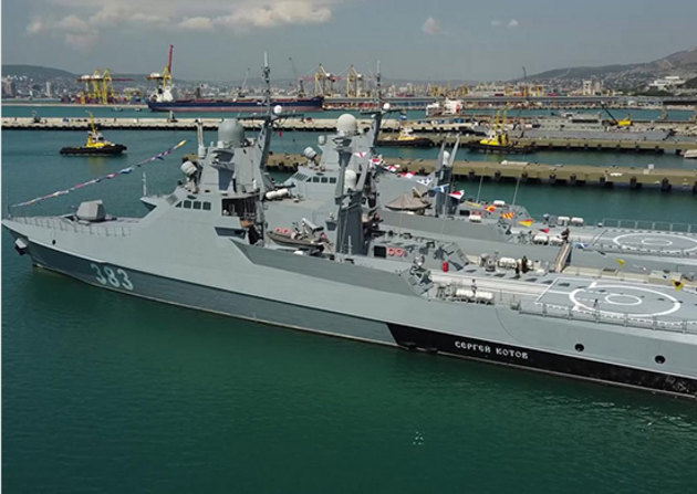 Черноморский флот пополнился новым кораблем