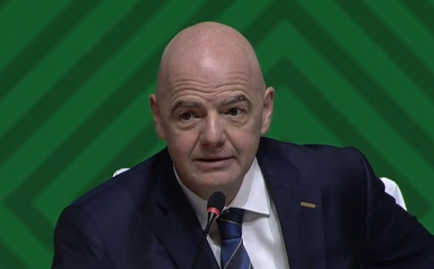 Президент ФИФА Джанни Инфантино 