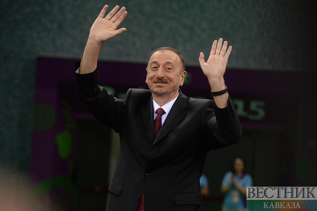 Ильхам Алиев принял участие в открытии Шамкирчайского водохранилища