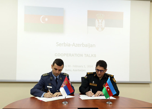 Баку и Белград будут сотрудничать в военной сфере 