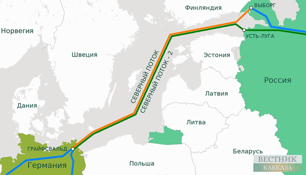 В водах Финляндии началась укладка газопровода "Северный поток-2" 
