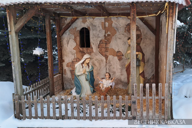 Россия встретила Рождество Христово