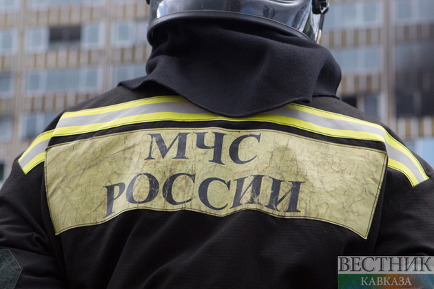 В Москве горит нефтеперерабатывающий завод