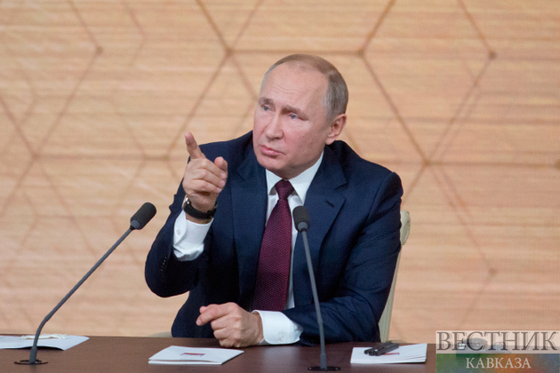 Владимир Путин поздравил глав государств с Новым годом