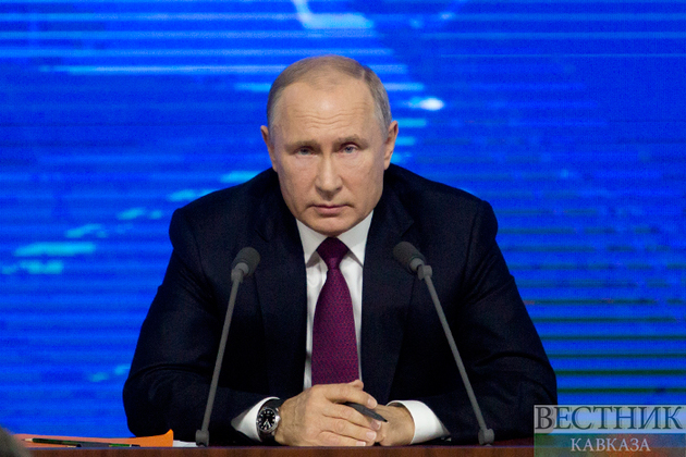 Путин поздравил Южный Кавказ с Днем победы