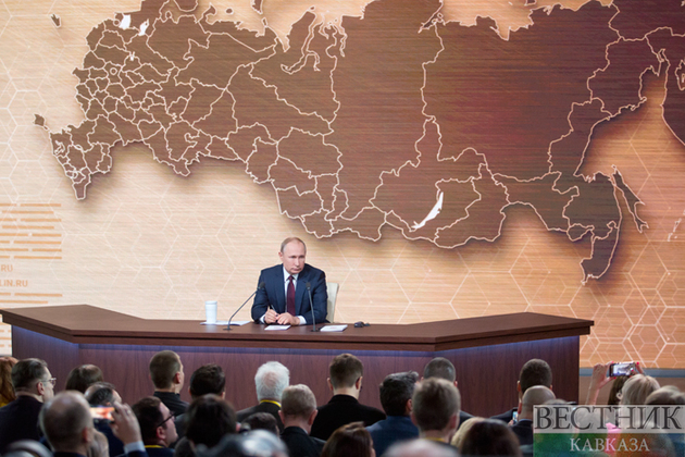 Путин проведет "прямую линию" до 14 июня