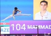 Азербайджанские гимнасты заняли первое место в группе на европейском юношеском олимпийском фестивале в Баку