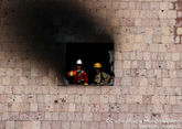 Трехэтажный пожар на холодильном комбинате более суток тушат в Ереване