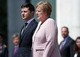 Не договорились: Меркель не стала обсуждать &quot;Северный поток - 2&quot; с Зеленским