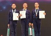В Азербайджане наградили лучших гимнасток страны 
