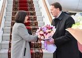 Спикер парламента Азербайджана прилетела в Москву