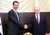 Путин в Сочи встретился с Асадом