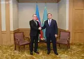 Байрамов встретился с главой МИД Казахстана