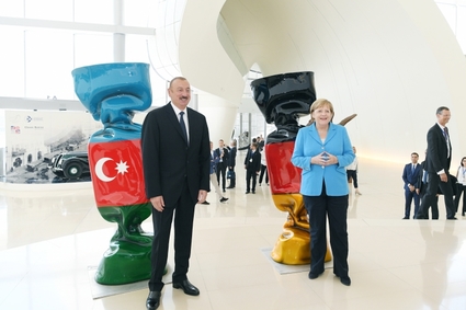 Ильхам Алиев и Ангела Меркель провели встречу с представителями деловых кругов Азербайджана (обновлено)