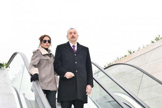 Ильхам Алиев и Мехрибан Алиева ознакомились с работой, проделанной в &quot;Баку Белый город&quot;
