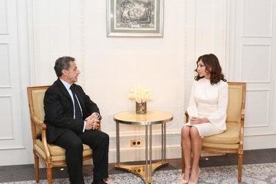 Мехрибан Алиева провела встречу с Николя Саркози