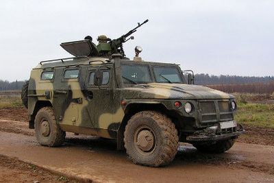 Разведчики Северной Осетии получили бронеавтомобили &quot;Тигр-М&quot;