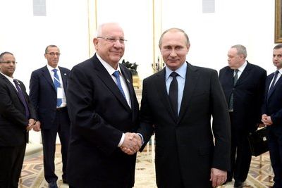 Ривлин пригласил Путина в Иерусалим