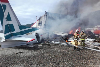В Бурятии разбился пассажирский самолет