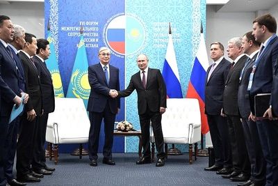 Путин и Токаев встретились в Омске