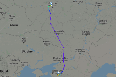 SSJ-100 из Краснодара экстренно сел в московском &quot;Шереметьево&quot;
