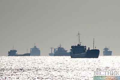 Два грузовых корабля столкнулись в Ростовской области